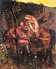 La Belle Dame Sans Merci by Arthur Hughes